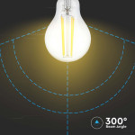 bec a60 e27 filament led 12w 3000k alb cald