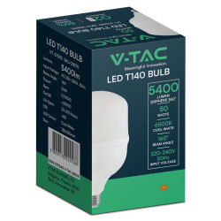bec led t160 e27/e40 50w 6500k alb rece