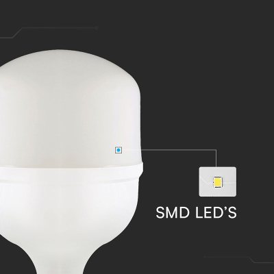bec led t160 e27/e40 50w 6500k alb rece