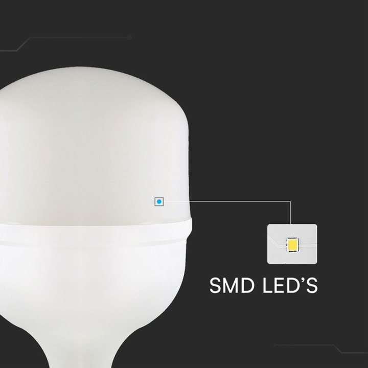 bec led t160 e27/e40 50w 6500k alb rece