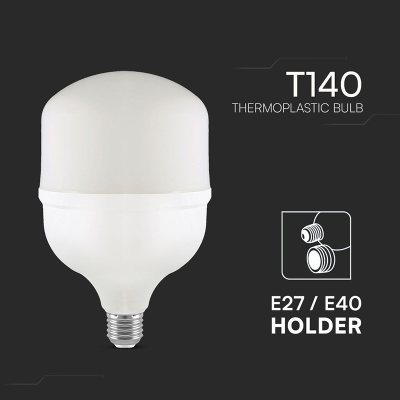 bec led t160 e27/e40 50w 6500k alb rece