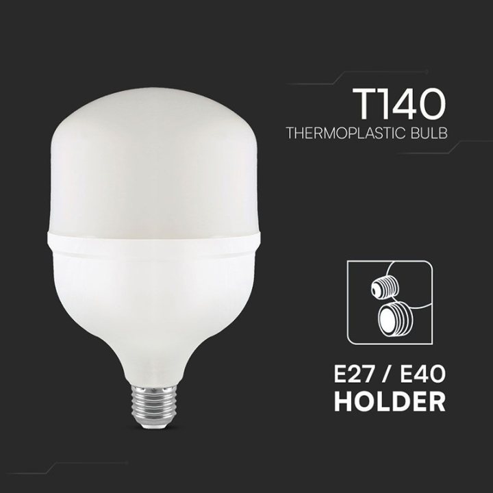 bec led t160 e27/e40 50w 6500k alb rece