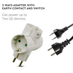 adaptor 3 prize 3x16a max 3680w