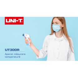 Termometre, Termometru infrarosu fara contact pentru temperatura umana UNI-T UT300R -12, dioda.ro