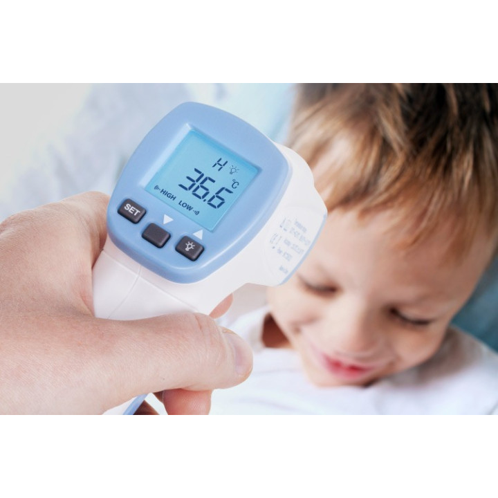 Termometre, Termometru infrarosu fara contact pentru temperatura umana UNI-T UT300R -16, dioda.ro