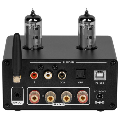 amplificator stereo lampi 6k4 2x100w a60 kruger&matz