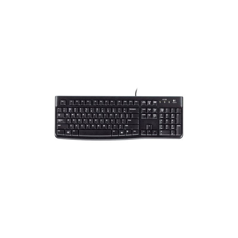 tastatura cu fir k120 usb logitech