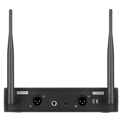 statie 2 microfoane uhf ju-822 azusa