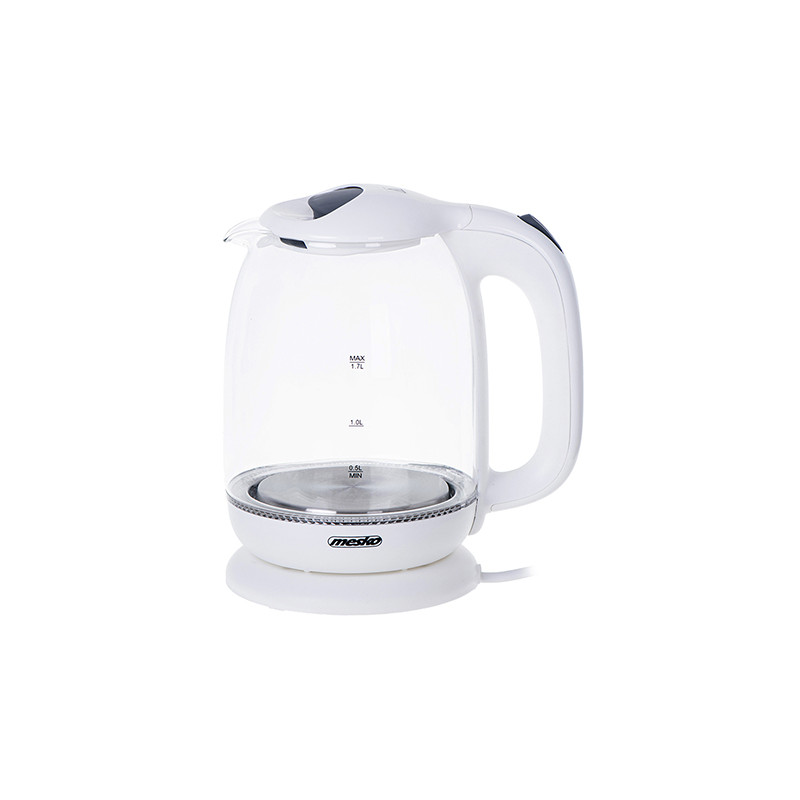 fierbator electric 1.7l 2200w ms 1302 alb mesko