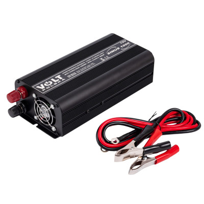 Invertoare auto, Invertor auto 12V / 220V  Convertor de tensiune SINUS 500 /1000W VOLT POLSKA -4, dioda.ro