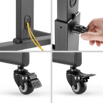 suport tv stand mobil 32-55 inch 35kg cabletech suport tv stand mobil 32-55 inch 35kg cabletech