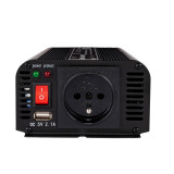 Invertoare auto, Invertor auto 12V / 220V  Convertor de tensiune SINUS 500 /1000W VOLT POLSKA -9, dioda.ro