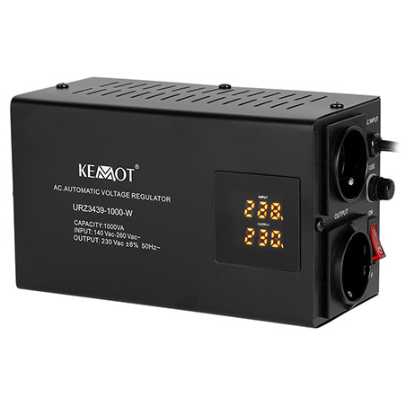 stabilizator tensiune automat 1000va perete kemot