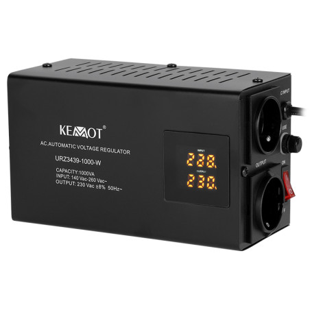 stabilizator tensiune automat 1000va perete kemot