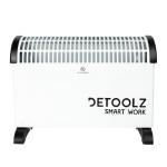 convector electric detoolz, 2kw, 3 trepte de putere, cu termostat reglabil