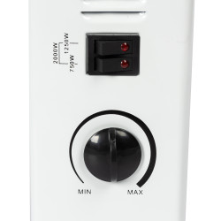 convector electric detoolz, 2kw, 3 trepte de putere, cu termostat reglabil