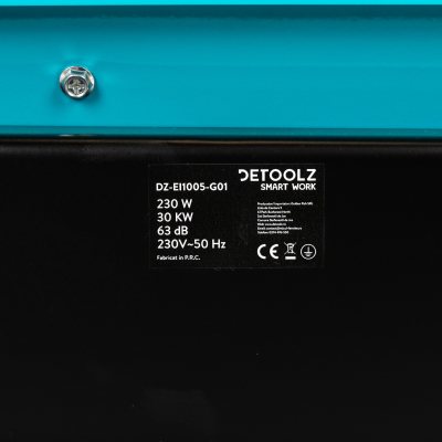 tun de caldura pe motorina detoolz, 30kw, 35l, cu roti de transport