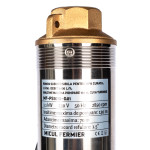 pompa submersibila pentru apa curata micul fermier, 1.1kw, debit 5400l/h, inaltime maxima pompare 130m, 16 turbine
