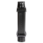 burlan recuperator caldura, plat, 120 mm, gri mat
