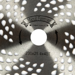 disc motocositoare 40t vidia 230 x 25.4 x 1mm