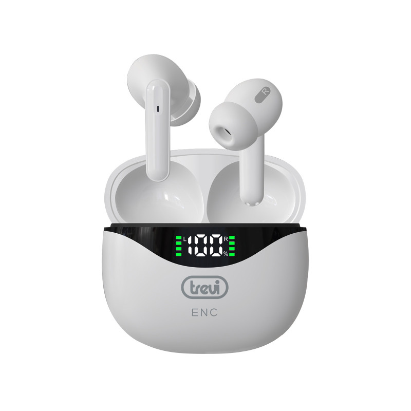 casti bluetooth in-ear trevi hmp 12e40  enc  microfon  alb