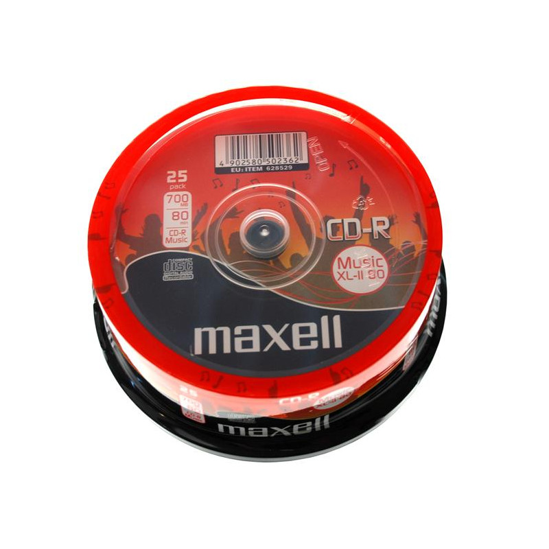 cd-r audio 700mb 52x 25buc pe cutie maxell cd-r audio 700mb 52x 25buc pe cutie maxell