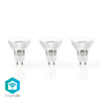 spot led smart wifi nedis gu10 330 lm 2700k 3 bucati spot led smart wifi nedis gu10 330 lm 2700k 3 bucati