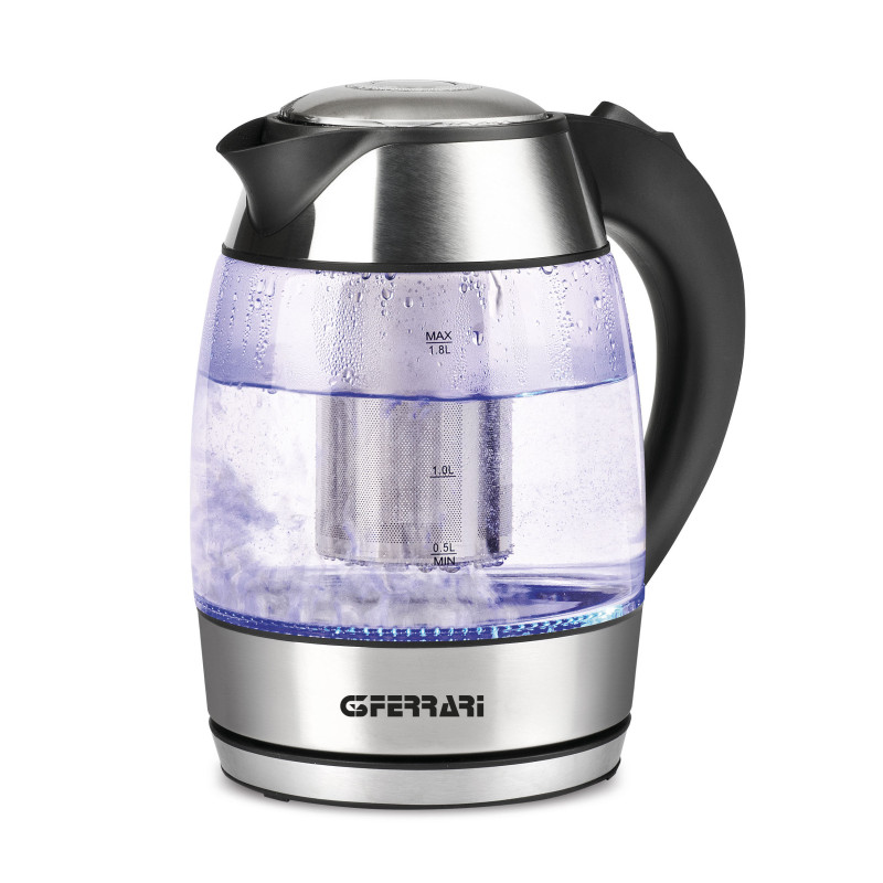 fierbator de apa cu filtru pentru ceai otel inoxidabil 1.8l bolle blu g3ferrari fierbator de apa cu filtru pentru ceai otel inoxidabil 1.8l bolle blu g3ferrari