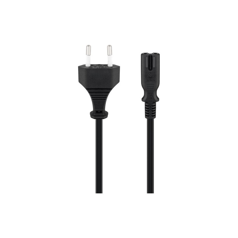 cablu alimentare casetofon negru 3m  goobay