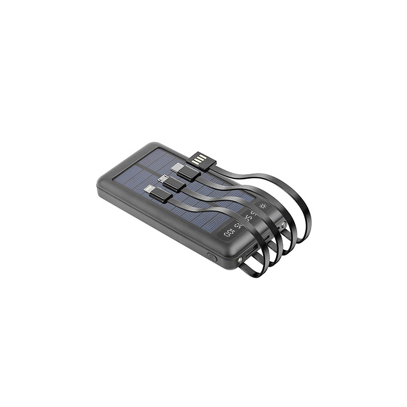 power bank 4in1 10000mah cu incarcare solara