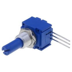 Potentiometre, Potenţiometru: axial singură tură 10kΩ ±10% 1W lineare 6,35mm -1, dioda.ro