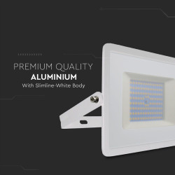 reflector led smd 100w 6500k ip65 - alb
