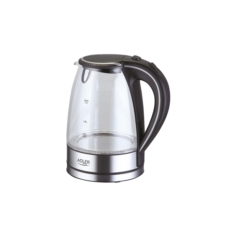 fierbator electric 1.7l 2200w adler