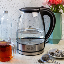 fierbator electric 1.7l 2200w adler