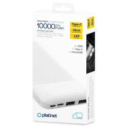 powerbank 10000mah platinet