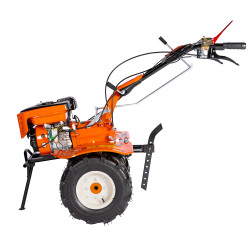 motocultor detoolz 8.5cp 212cc, benzina, 4t, 4 viteze, pornire manuala, cu roti