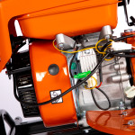 motocultor detoolz 8.5cp 212cc, benzina, 4t, 4 viteze, pornire manuala, cu roti