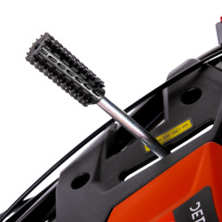 motocultor detoolz 8.5cp 212cc, benzina, 4t, 4 viteze, pornire manuala, cu roti