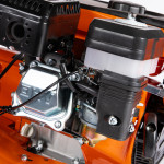 motocultor detoolz 8.5cp 212cc, benzina, 4t, 4 viteze, pornire manuala, cu roti