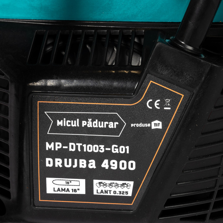 drujba micul padurar 4900, 2.6 cp, o lama 16", un lant, cu pornire rapida