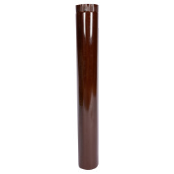 burlan pentru soba pe lemne, 90cm, o120mm, maro