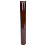 burlan pentru soba pe lemne, 90cm, o120mm, maro burlan pentru soba pe lemne, 90cm, o120mm, maro