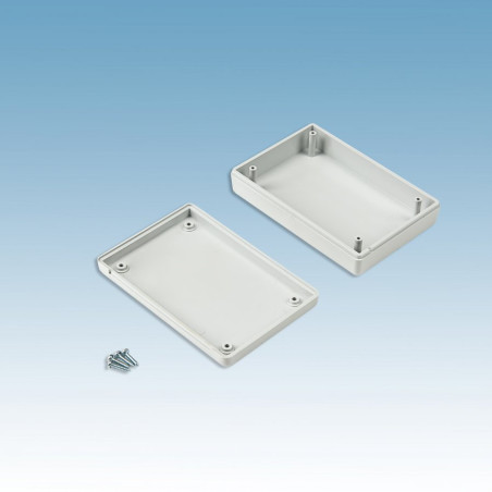 Carcasă: întrebuinţări multiple X:84mm Y:124mm Z:30mm ABS gri ABS-39