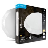 plafoniera led 24w 400mm 2700-6000k 3000lm  telecomanda  modee