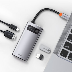 adaptor multifunctional 4in1 usb tip c/hdmi/usb 3.0/usb2.0 + pd baseus