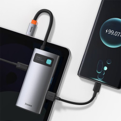 adaptor multifunctional 4in1 usb tip c/hdmi/usb 3.0/usb2.0 + pd baseus