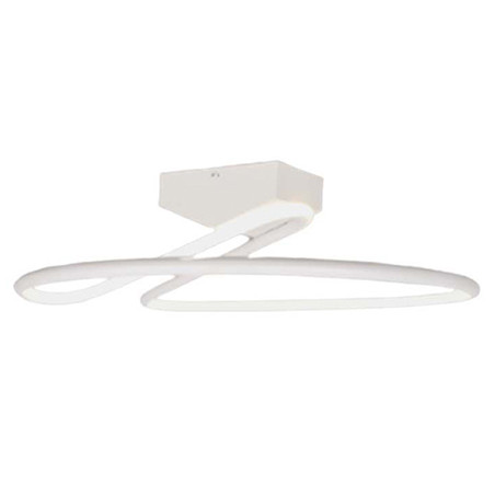candelabru led 20w 4000k 25x13cm - alb