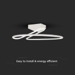 candelabru led 20w 4000k 25x13cm - alb