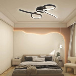 candelabru led 24w 3000k 61x12cm - negru