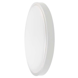 plafoniera 24w ip44 4000k alb neutru - alb